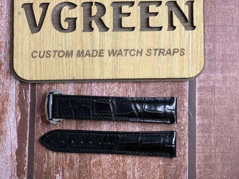 Omega Seamaster Leather Strap For Clemence