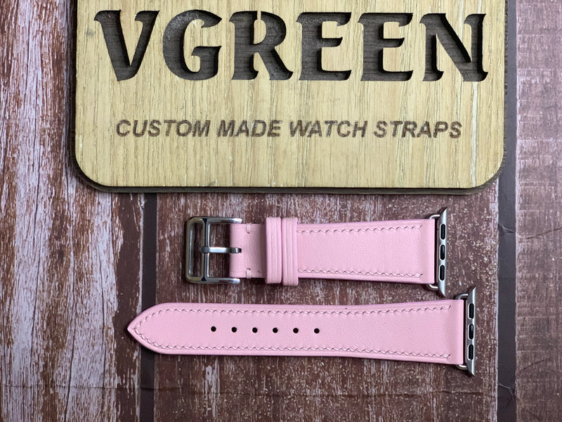 Apple Watch Strap - Swift Leather - Pink