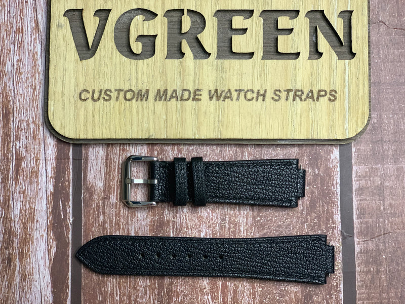 Custom Notched Straps - Corner Notched For Seiko Kinetic Auto-Relay 5J22-0A50