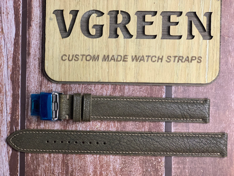Alran Patnat Goat Leather Watch Strap - Fossil for YEMA RALLYGRAF
