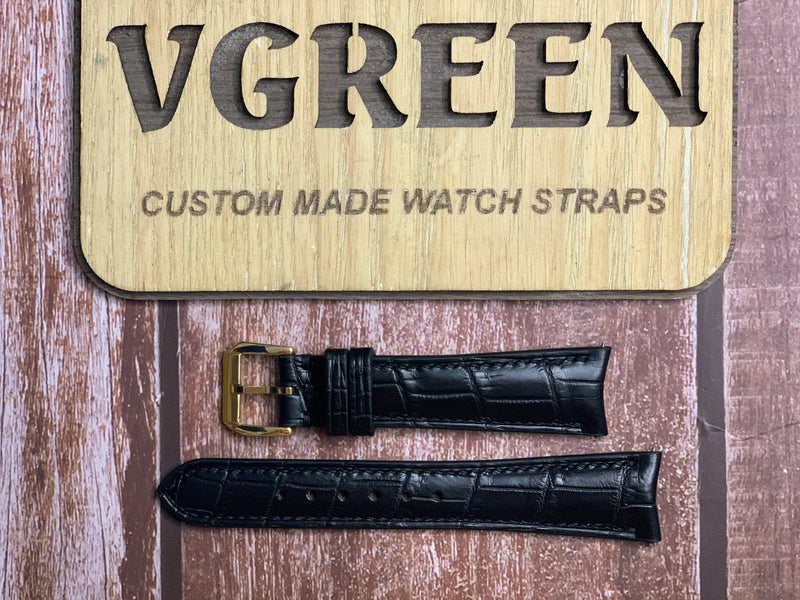 Custom Curved End Watch Straps for  Urban Jürgensen Big8