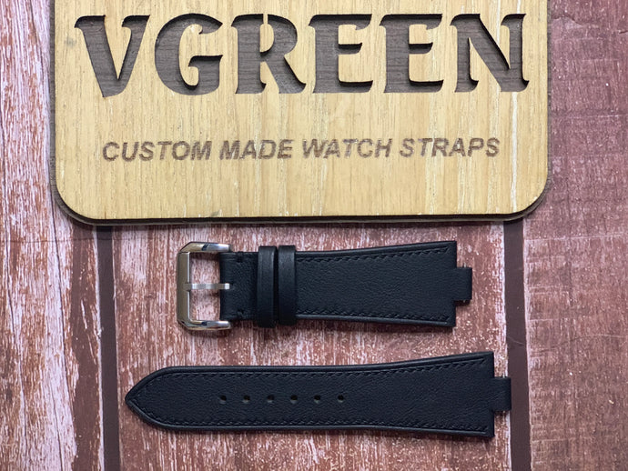 Custom Notched Straps - Corner Notched for Omega genève Tv dial