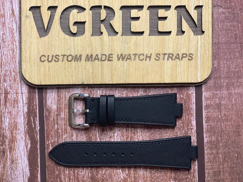 Custom Notched Straps - Corner Notched for Omega genève Tv dial