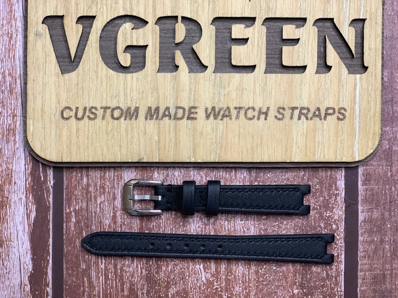 Custom Notched Straps - Center Notched for Omega de Ville vintage