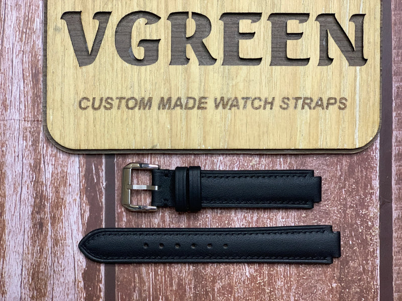 Custom Notched Straps - Corner Notched for CARTIER Ballon Bleu
