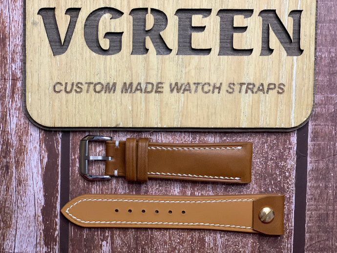 Custom Open Ended Straps for  vintage 32mm men's watch