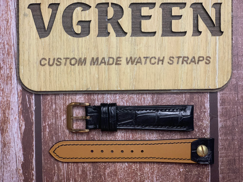 Custom Open Ended Straps for Vintage longine