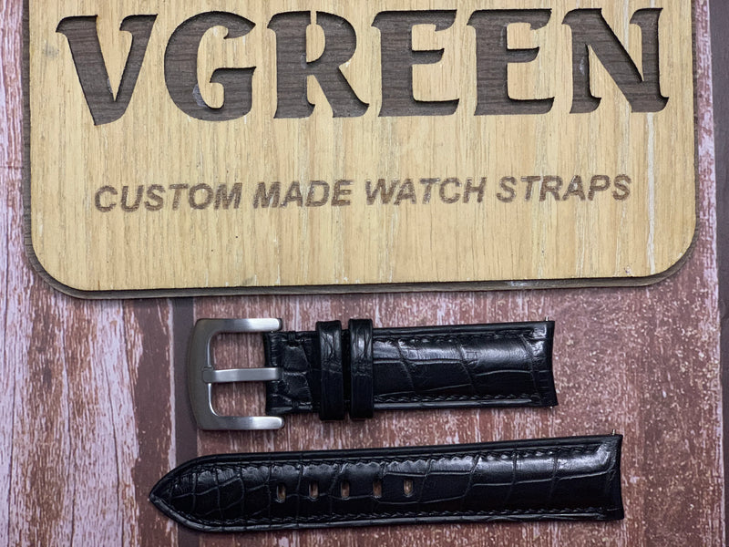 Custom Curved End Watch Straps for 1956 Rolex