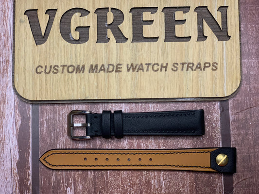 Custom Open Ended Straps for Tissot Heritage Porto. 31.1 mm Quartz T128.509.1603200