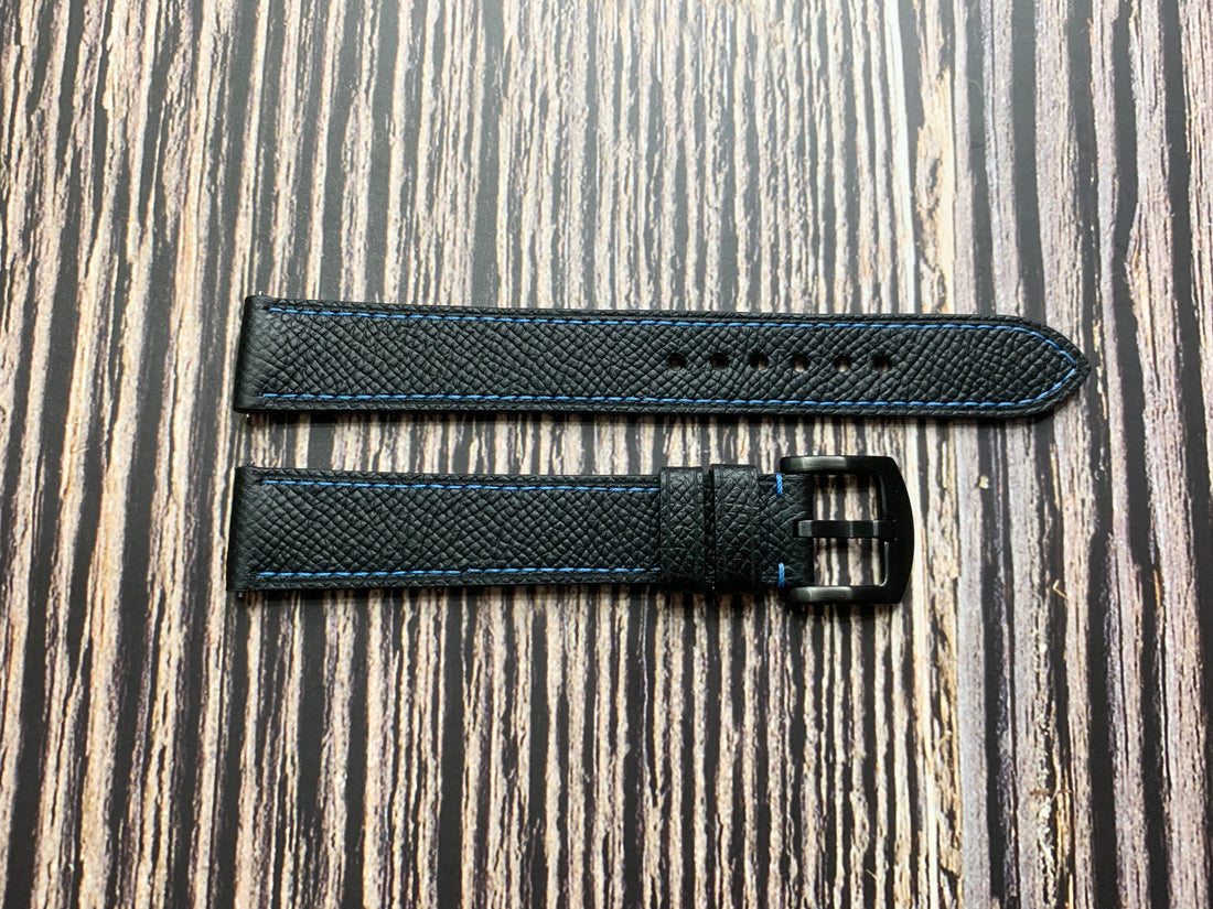 Epsom Leather Custom Strap For Samsung Galaxy 4 Classic Watch