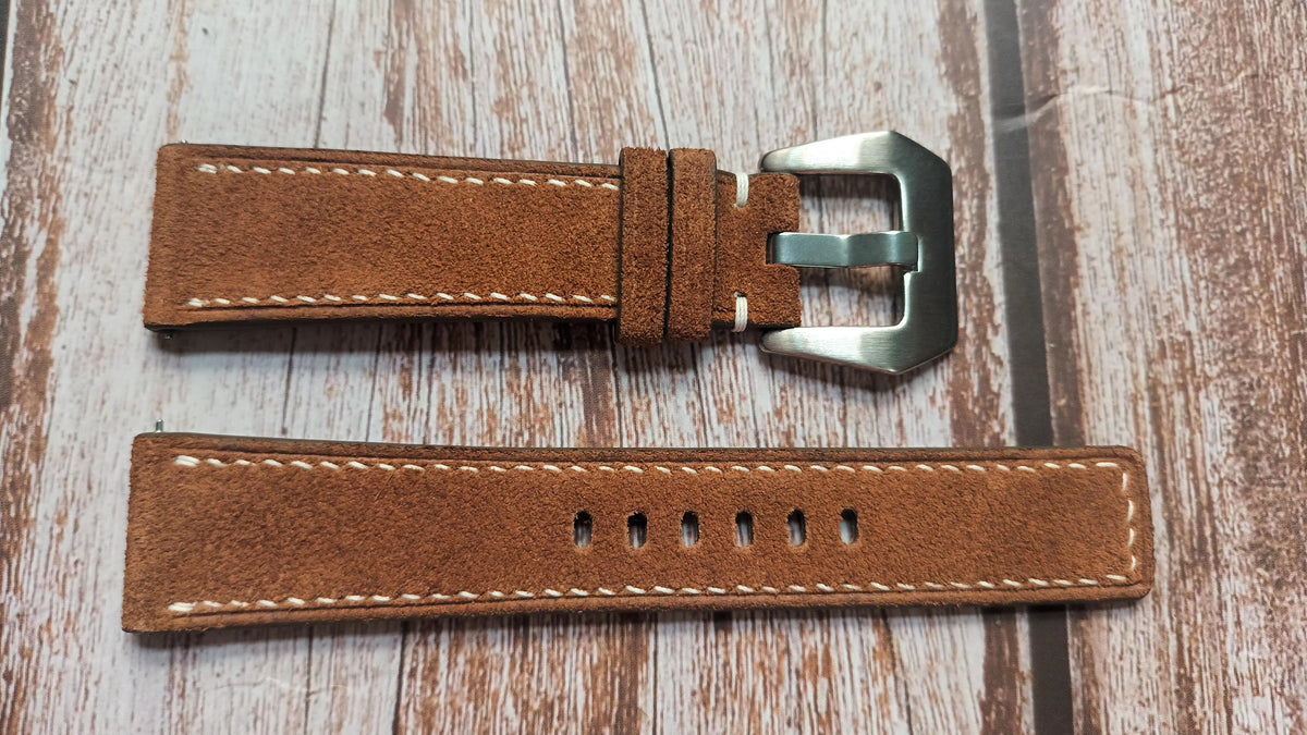 Suede Leather Watch Straps – VGreen