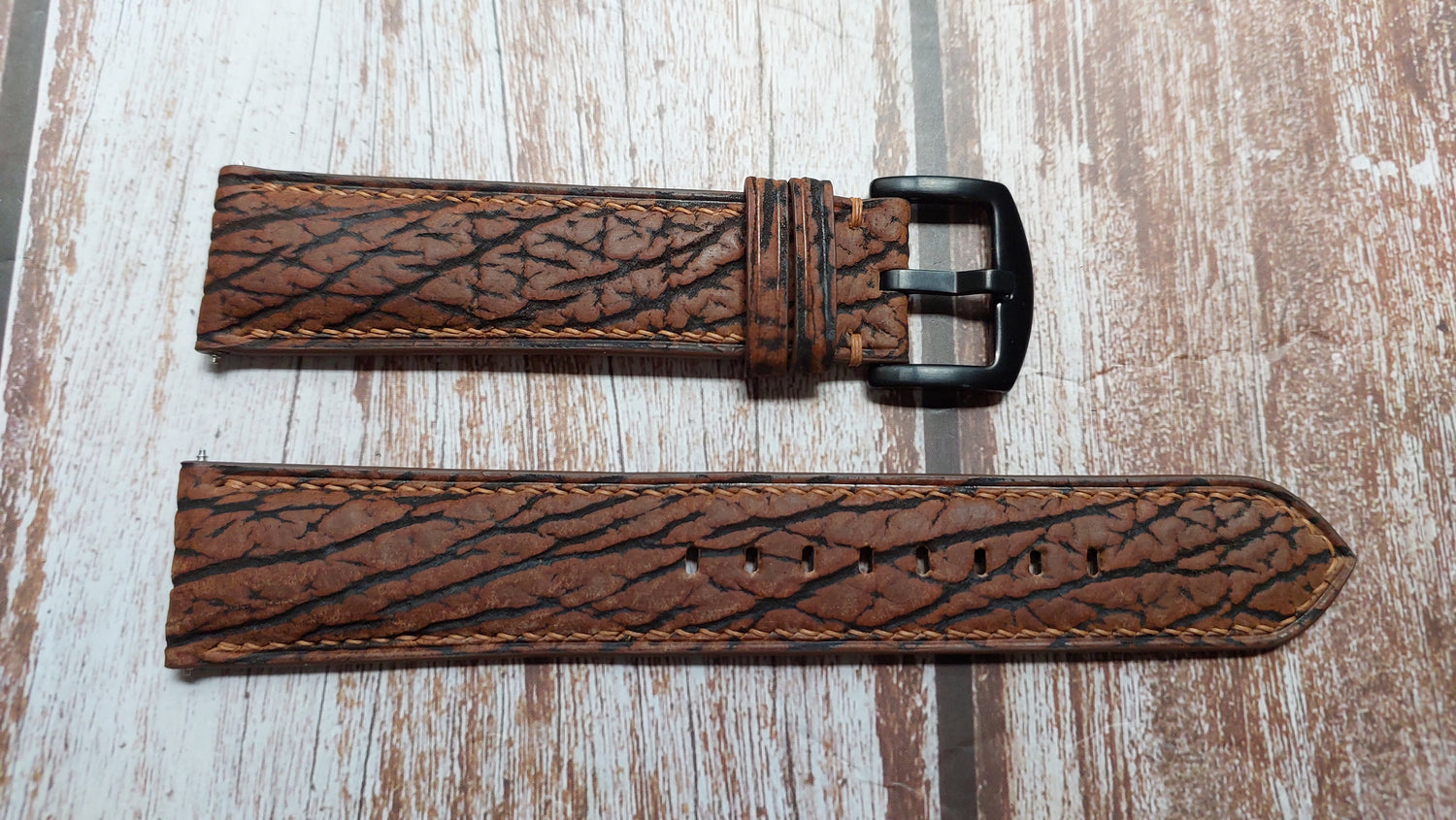 Shark Skin Watch Straps