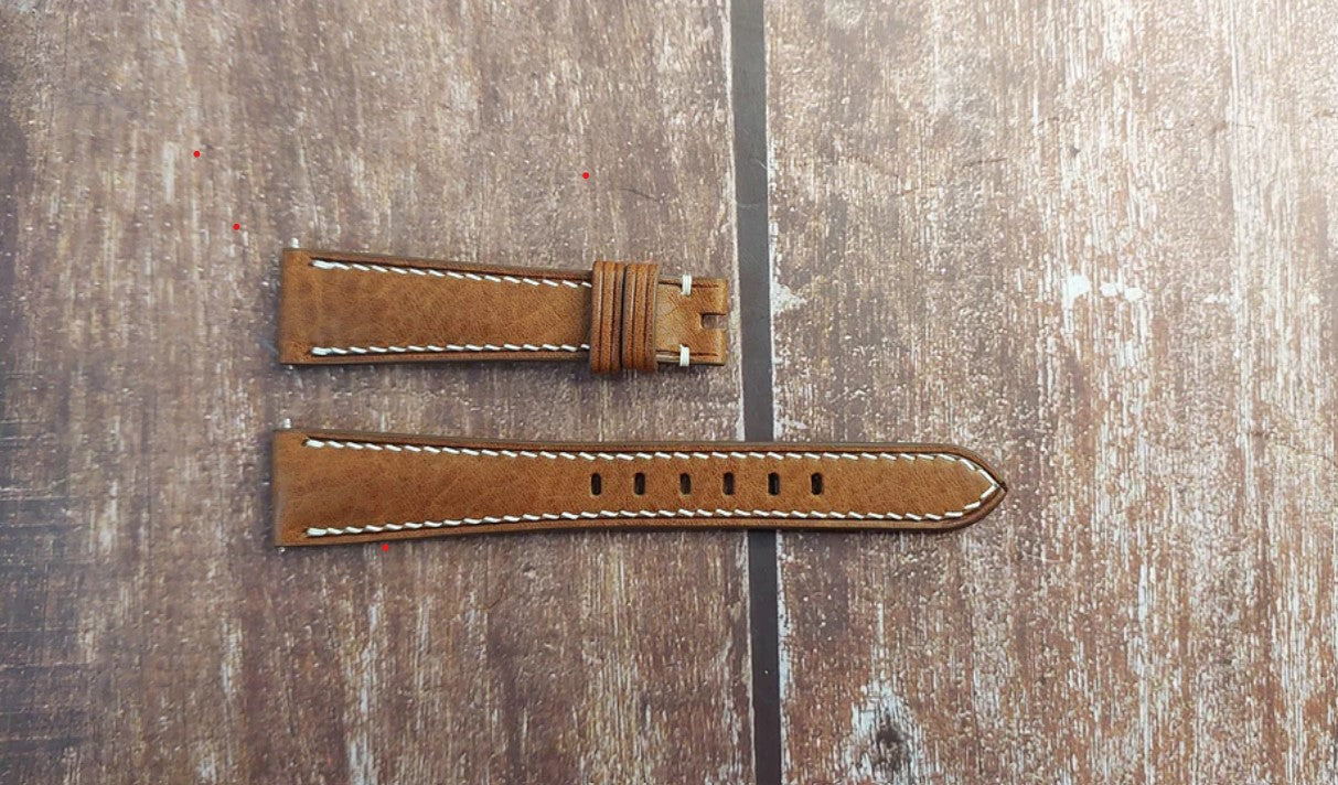 Minerva Box Leather Watch Straps