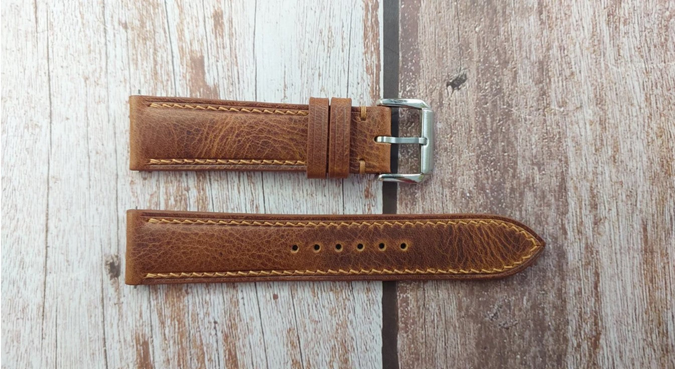 Badalassi Wax Leather Straps
