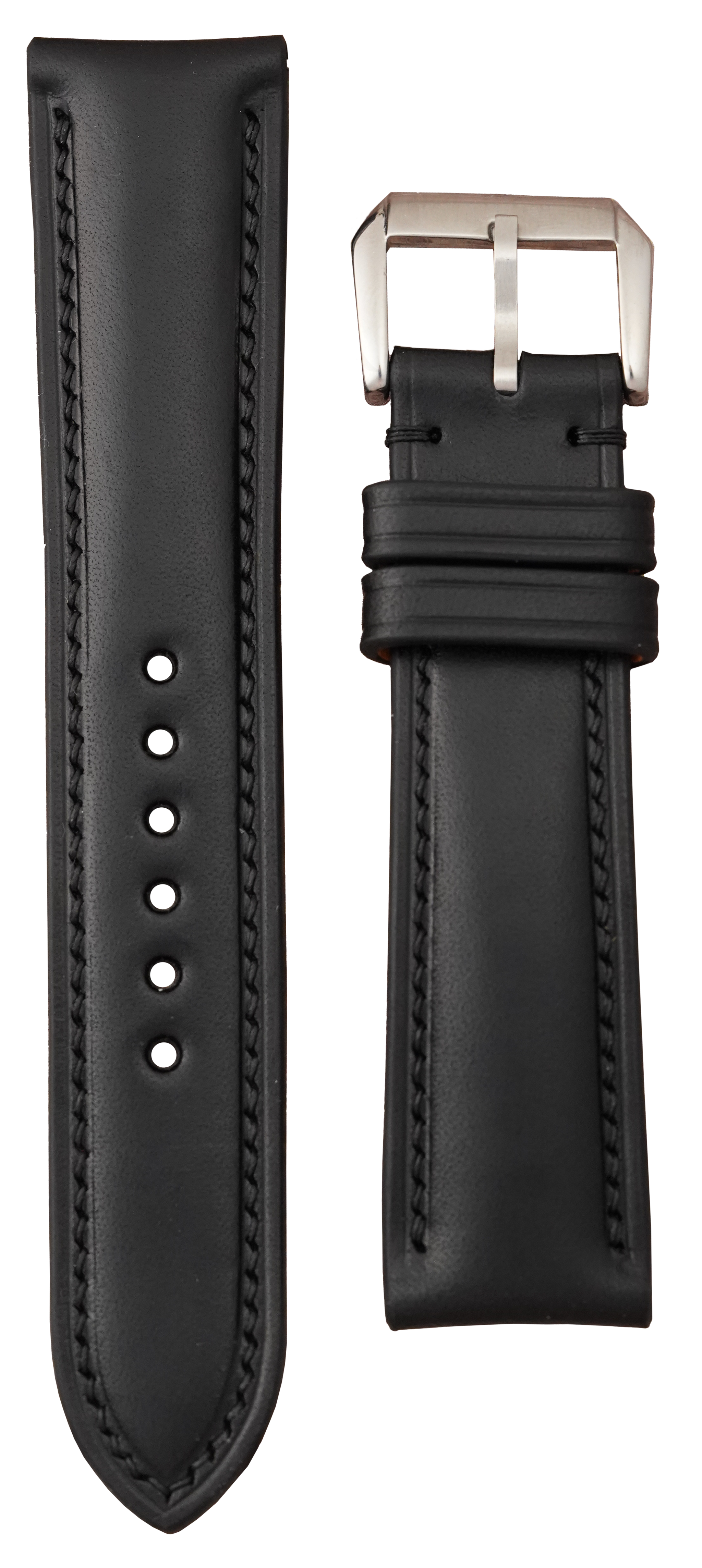 BUTTERO ブッテロ レザーウエスタンベルト Buttero Leather Watch Strap - Black – VGreen