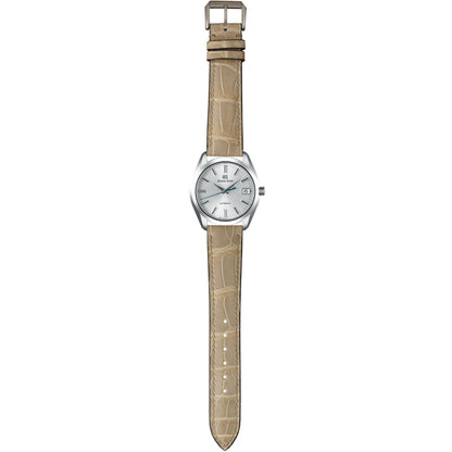 Crocodile Leather Watch Strap - Gray