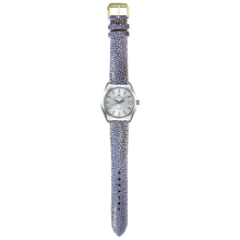 Load image into Gallery viewer, Stingray Leather Watch Strap - Purple
