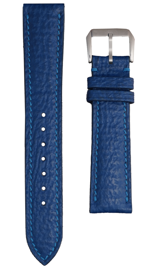 Shark Skin Watch Strap - Blue