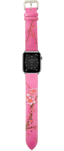 将图片加载到图库查看器，Sakura Blossom - Engraved Leather Watch Straps
