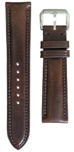 Load image into Gallery viewer, Buttero Leather Watch Strap - Dark Brown
