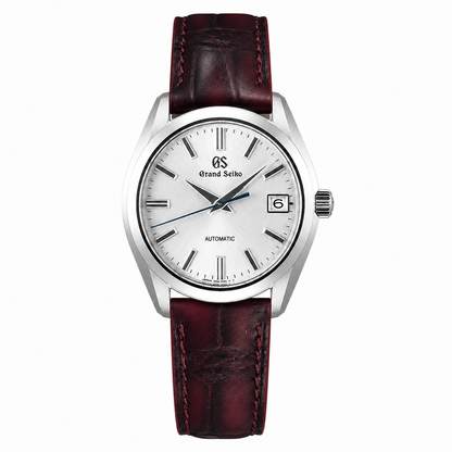 Crocodile Leather Watch Strap – Black Cherry