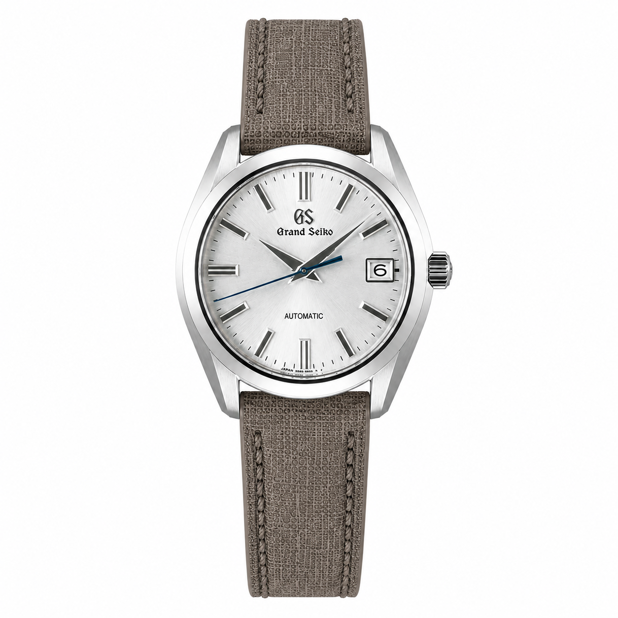 Babele Linen Leather Watch Strap - Taupe Brown