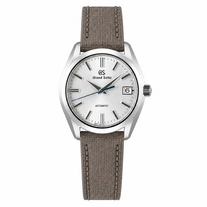 Babele Linen Leather Watch Strap - Taupe Brown
