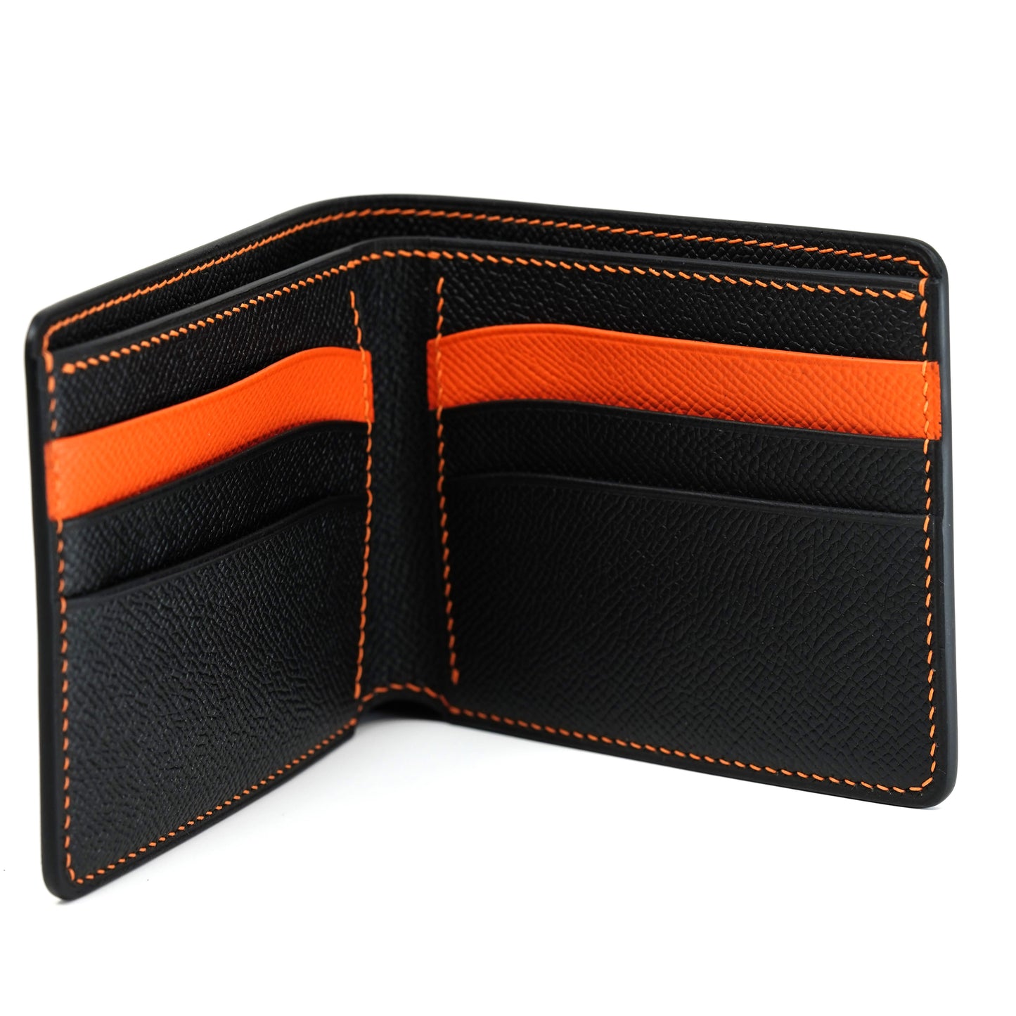 Bifold Wallet - Black Epsom Leather