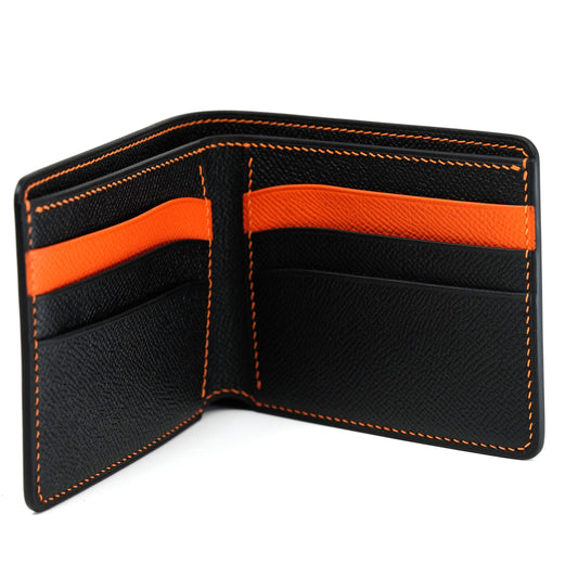 Bifold Wallet - Black Epsom Leather