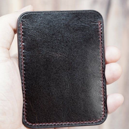 Minimalist Card Holder - Dark Brown