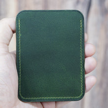 Load image into Gallery viewer, Minimalist Card Holder - Green
