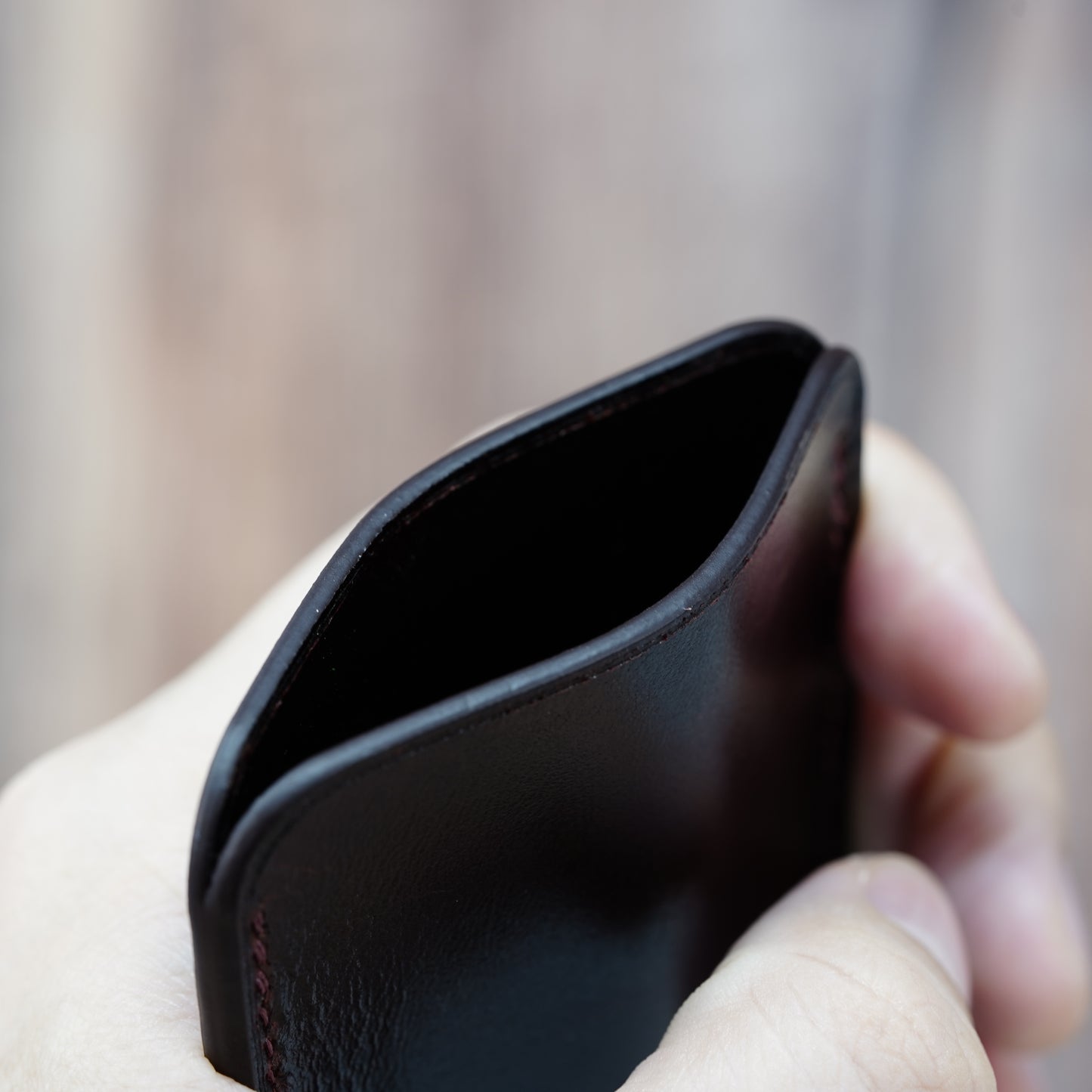Minimalist Card Holder - Black