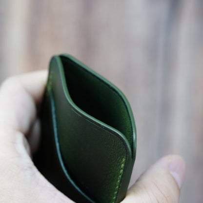 Minimalist Card Holder - Green