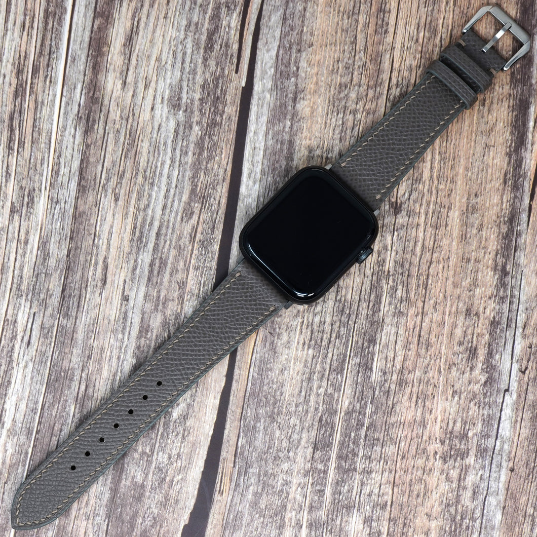 Apple Watch Strap - Epsom Leather - Gray