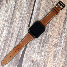 Load image into Gallery viewer, Apple Watch Strap - Barenia Leather - Brown
