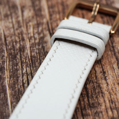 Apple Watch Strap - Epsom Leather - White