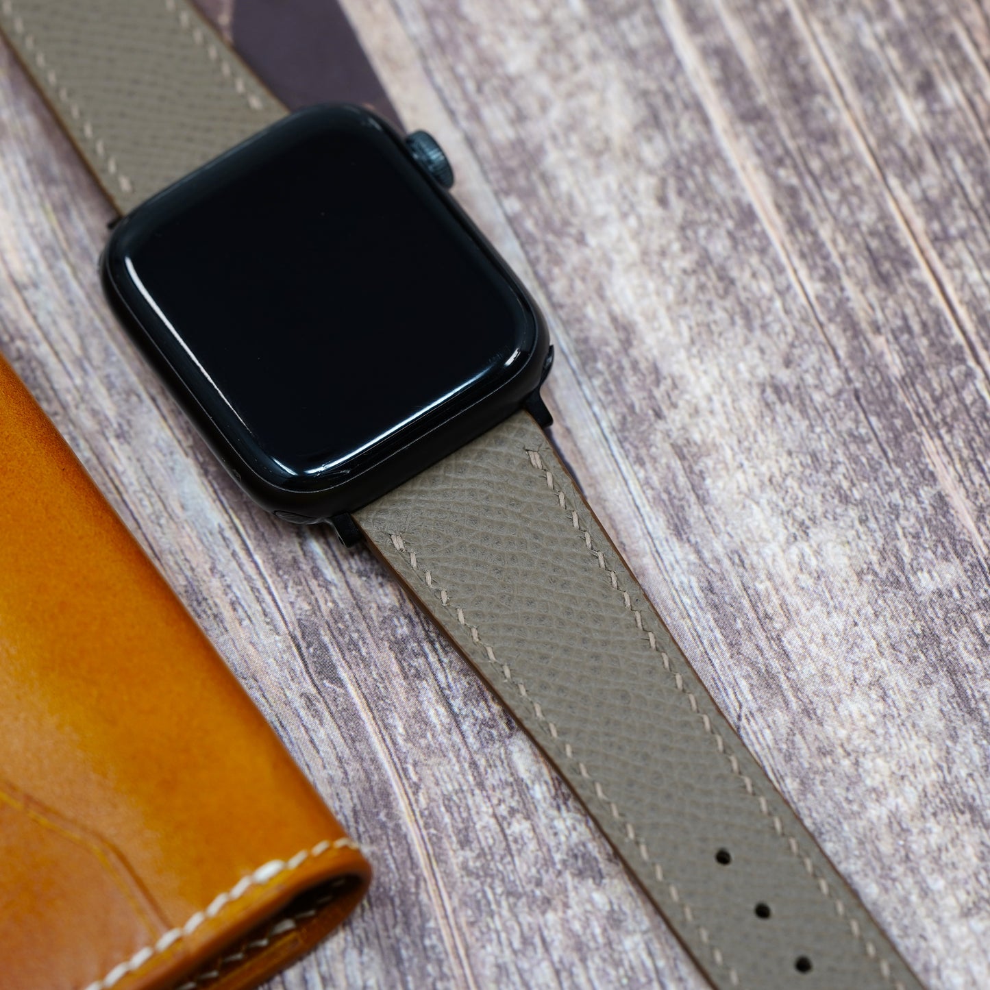 Apple Watch Strap - Epsom Leather - Taupe
