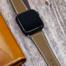 Load image into Gallery viewer, Apple Watch Strap - Epsom Leather - Brown
