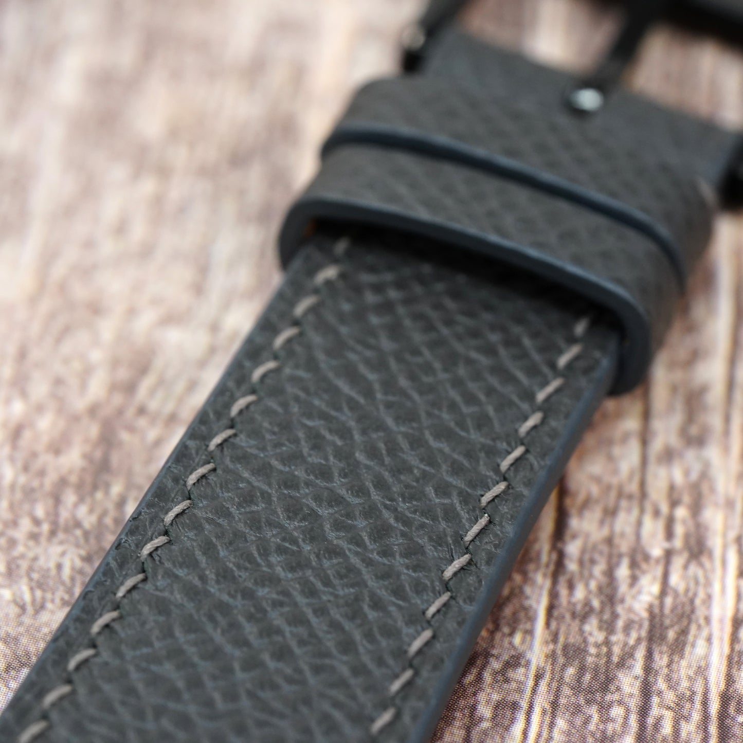 Apple Watch Strap - Epsom Leather - Gris Meyer