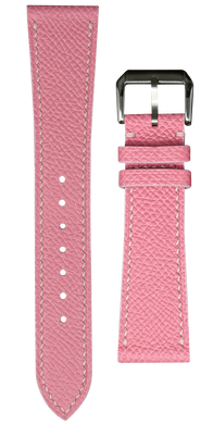 Epsom Leather Watch Strap - Pink