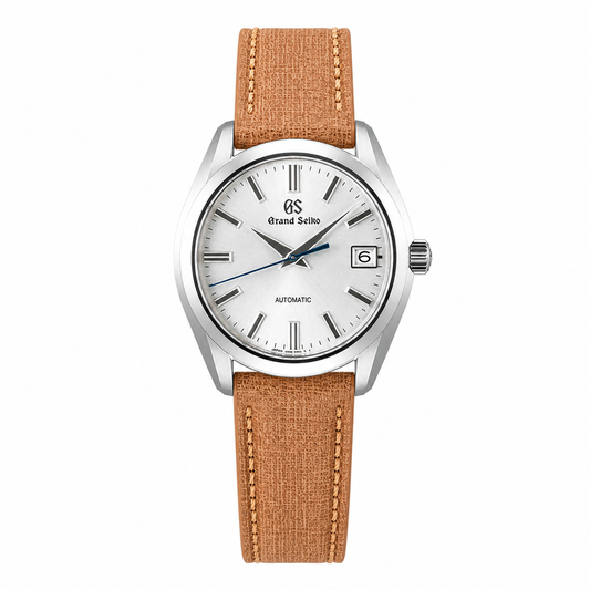 Babele Linen Leather Watch Strap - Light Tan