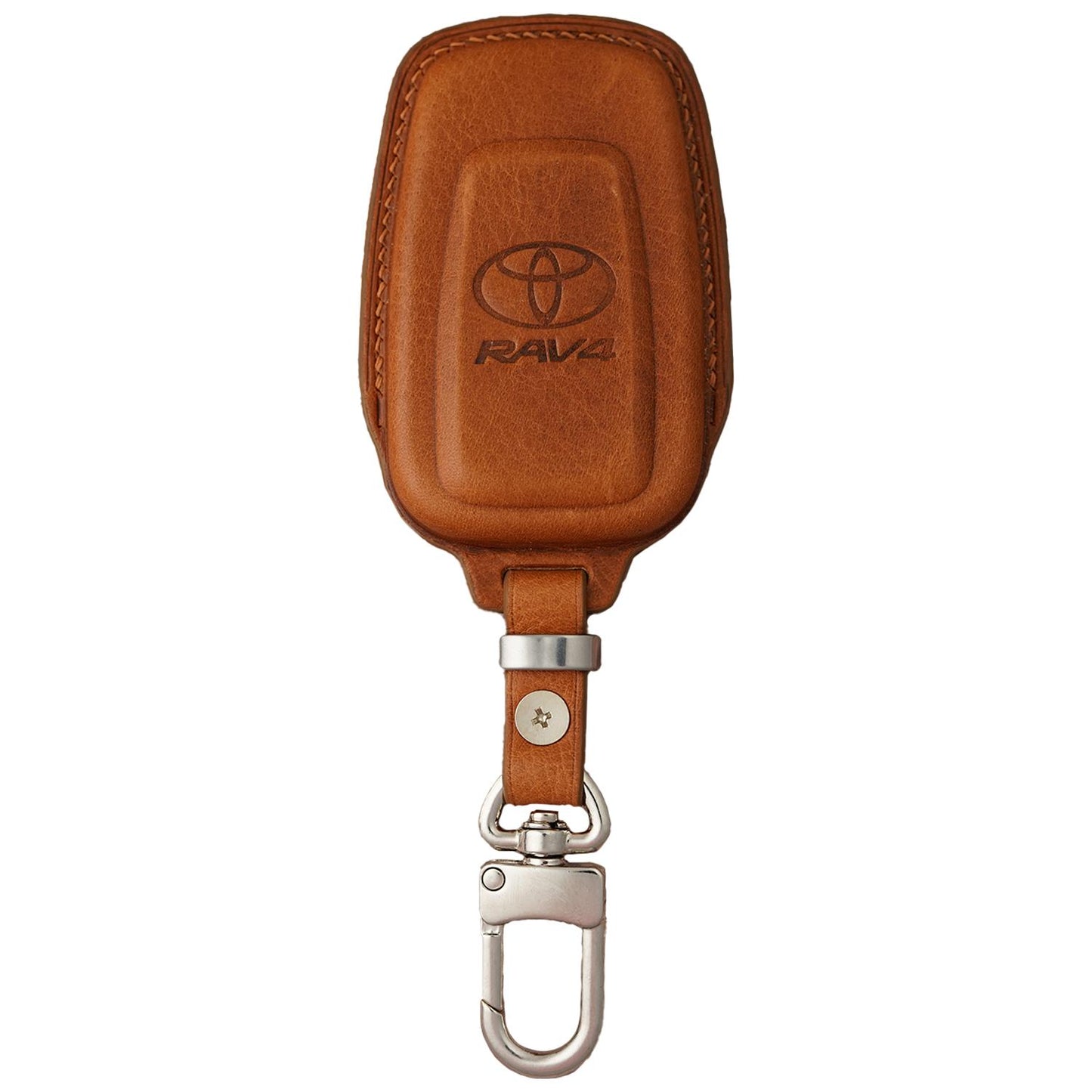 Toyota Rav 4 Key Fob Cover - Brown Vachetta