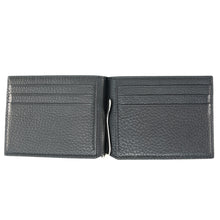 Load image into Gallery viewer, Money Clip - Black Calfskin
