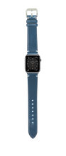Load image into Gallery viewer, Shell Cordovan Leather Watch Strap - Teal Blue
