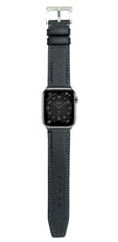 Load image into Gallery viewer, Epsom Leather Apple Watch Strap - Black
