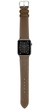 将图片加载到图库查看器，Epsom Leather Apple Watch Strap - Baby Blue
