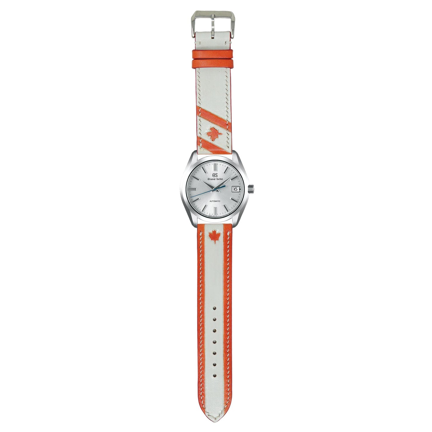 Canadian Flag - Engraved Leather Watch Straps