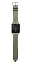 Load image into Gallery viewer, Epsom Leather Apple Watch Strap - Gray
