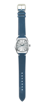 将图片加载到图库查看器，Shell Cordovan Leather Watch Strap - Teal Blue
