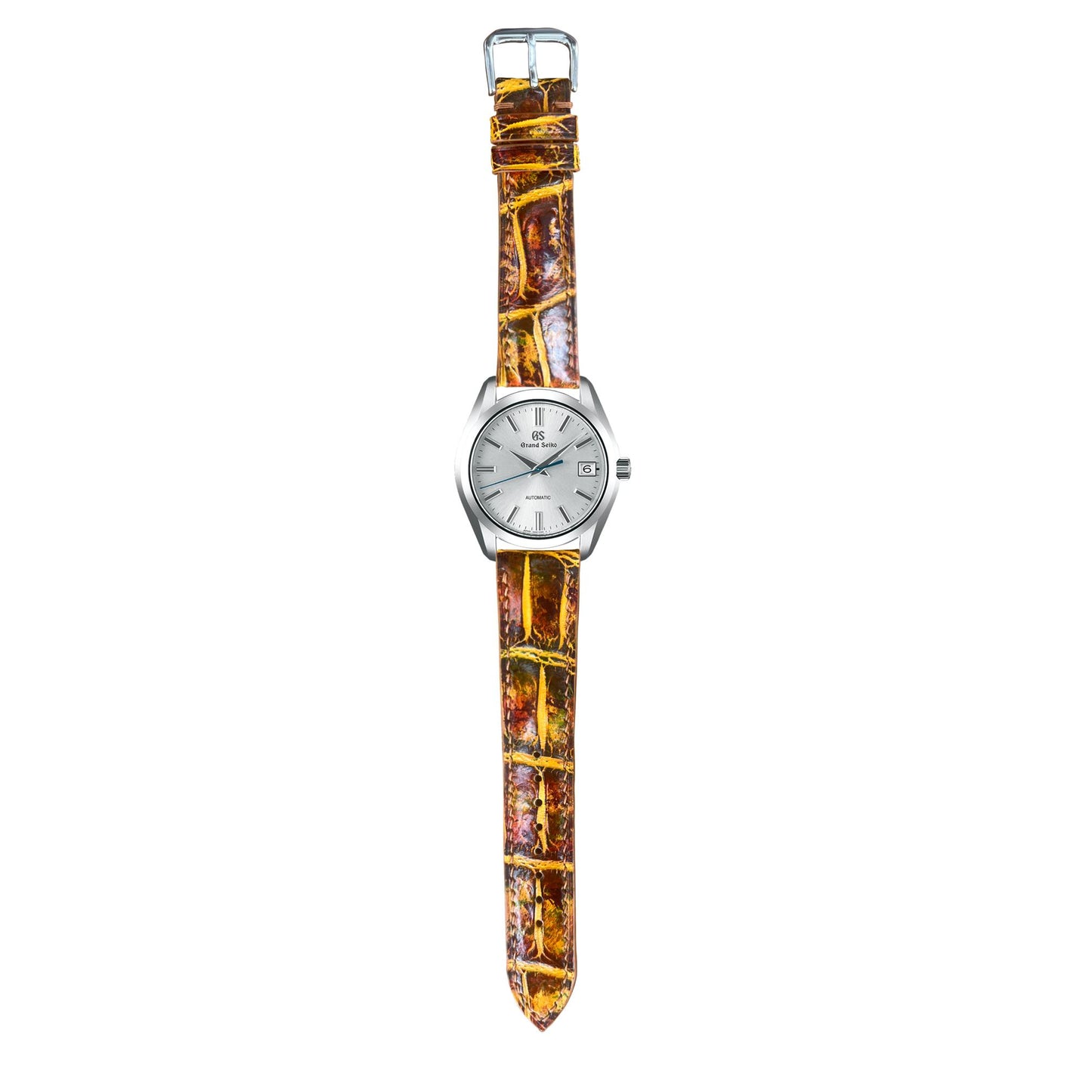 Crocodile Leather Watch Strap - Mixing Dye